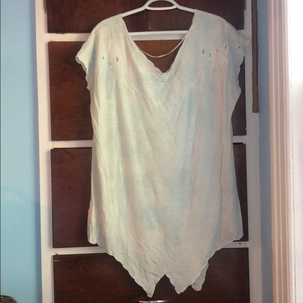 Free people embroidered shell top - Picture 3 of 4